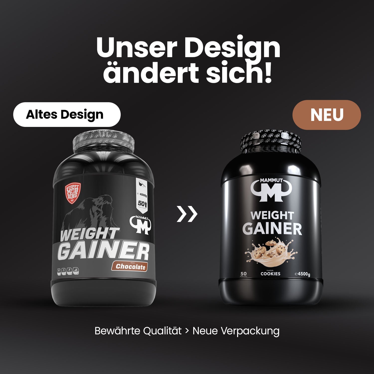 Weight Gainer Crash 5000 - Cookies - 4500 g Dose#geschmack_cookies