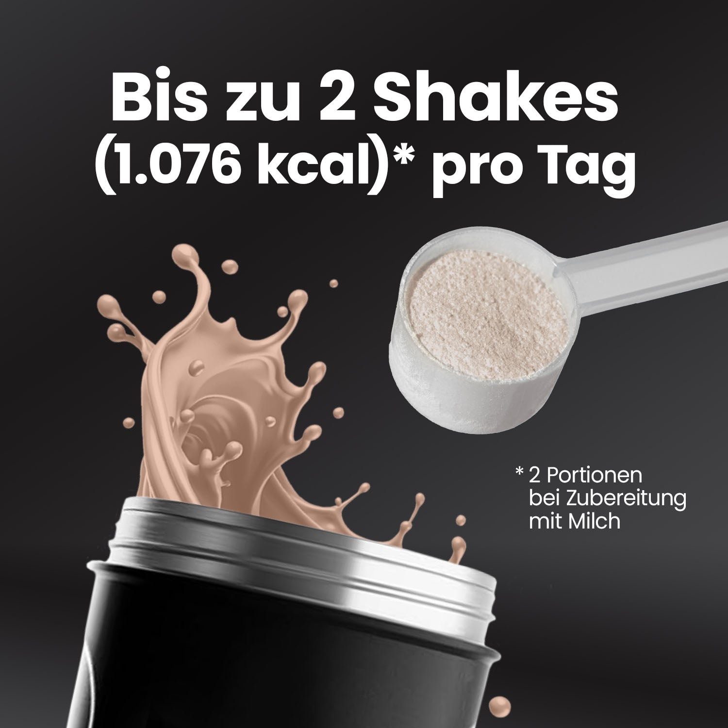 Weight Gainer Crash 5000 - Chocolate - 4500 g Dose#geschmack_schoko