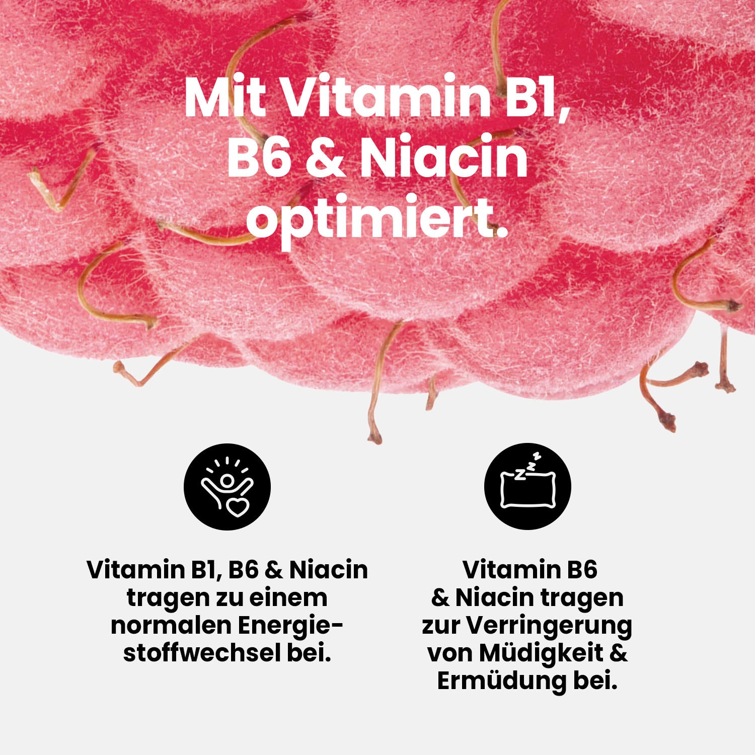 Vital Drink Zerop - Himbeere - 1000 ml Flasche#geschmack_himbeere