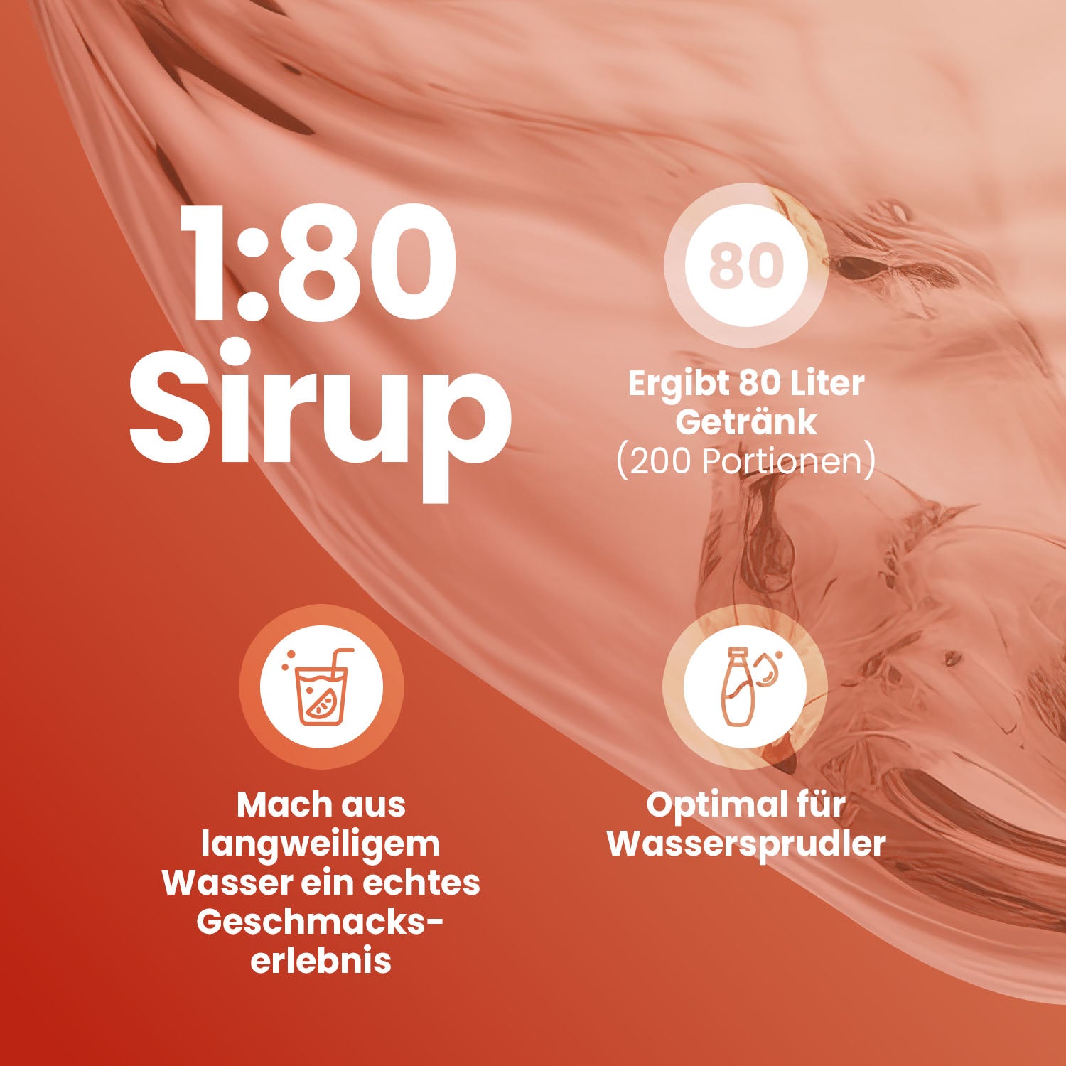 Vital Drink Zerop - Blutorange  - 1 L + Dosierpumpe#geschmack_blutorange