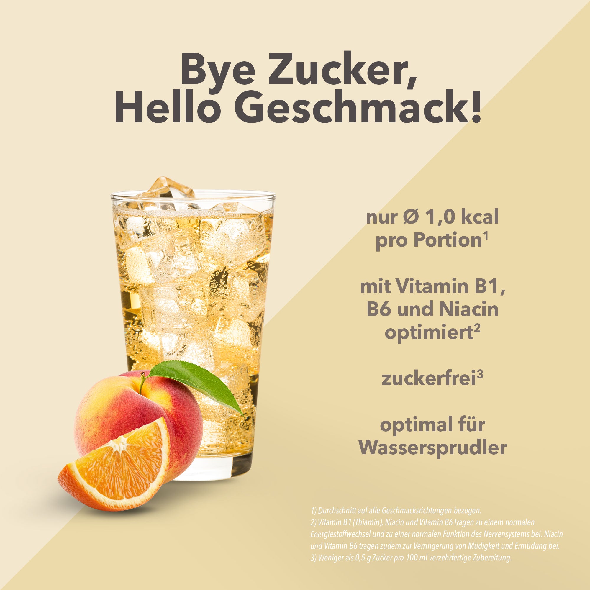 Vital Drink Zerop - Multifrucht - 1000 ml Flasche#geschmack_multifrucht