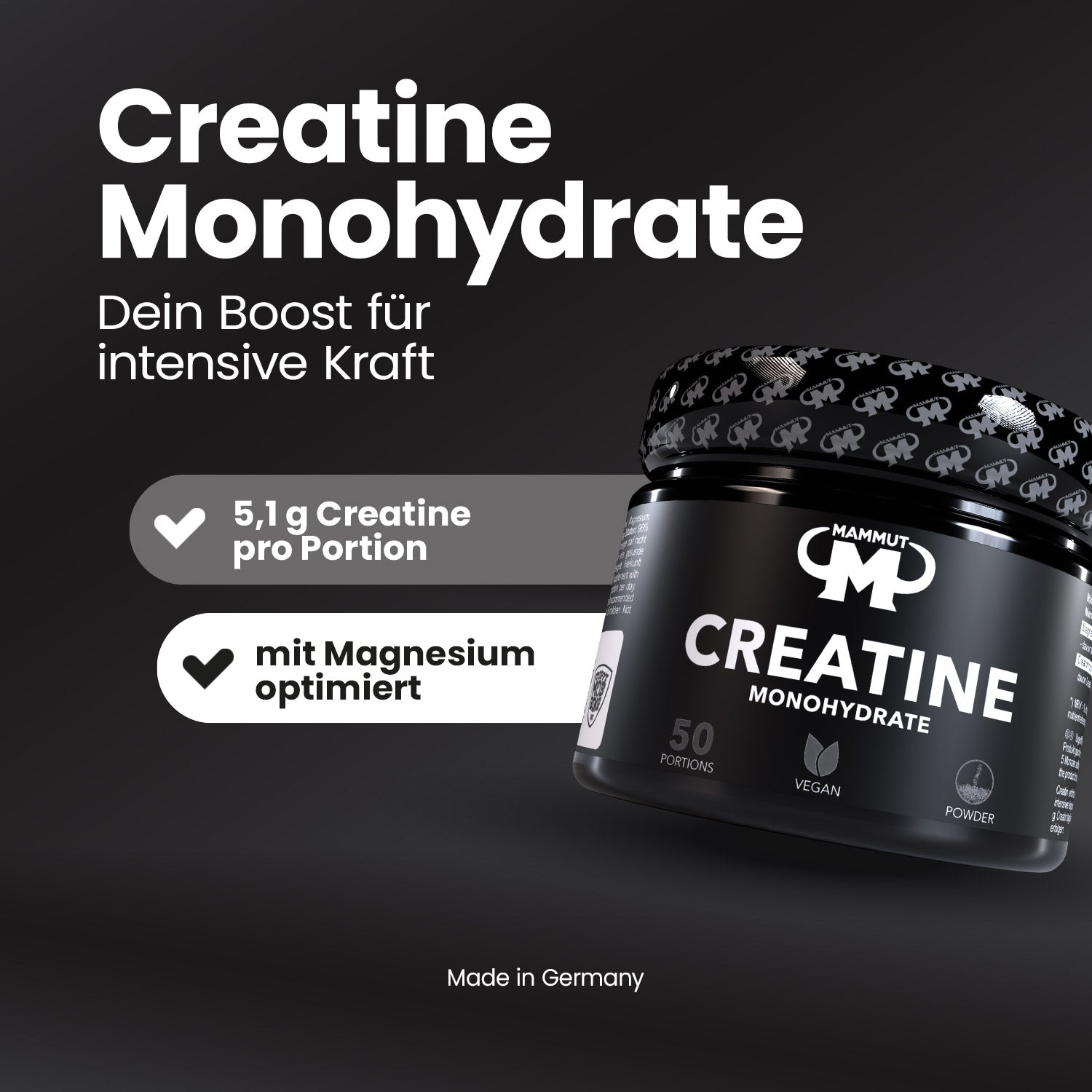 Creatine Monohydrate - 300 g Dose#_