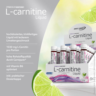 L-Carnitine Ampullen - 20 Ampullen à 25 ml#_