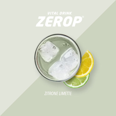 Vital Drink Zerop - Zitrone Limette - 1000 ml Flasche#geschmack_zitrone-limette