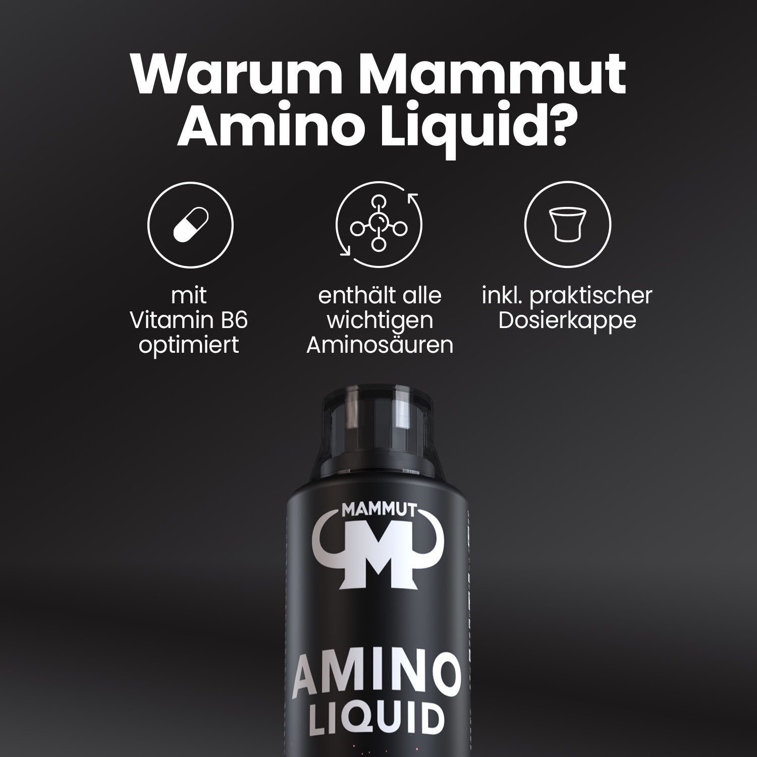 Amino Liquid - Blutorange - 500 ml Flasche#_