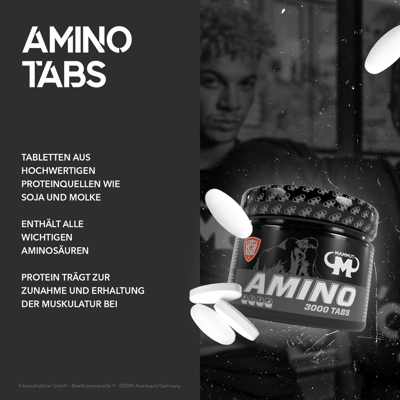 Amino 3850 Tabs - 850 Stück/Dose#_