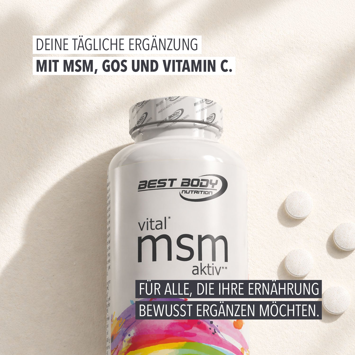 Vital MSM Aktiv Tabs - 175 Stück/Dose#_