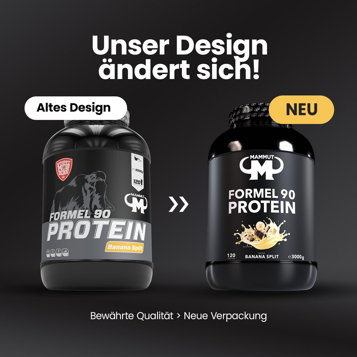 Formel 90 Protein - Banana Split - 3000 g Dose + Keramik Tasse#geschmack_banana-split