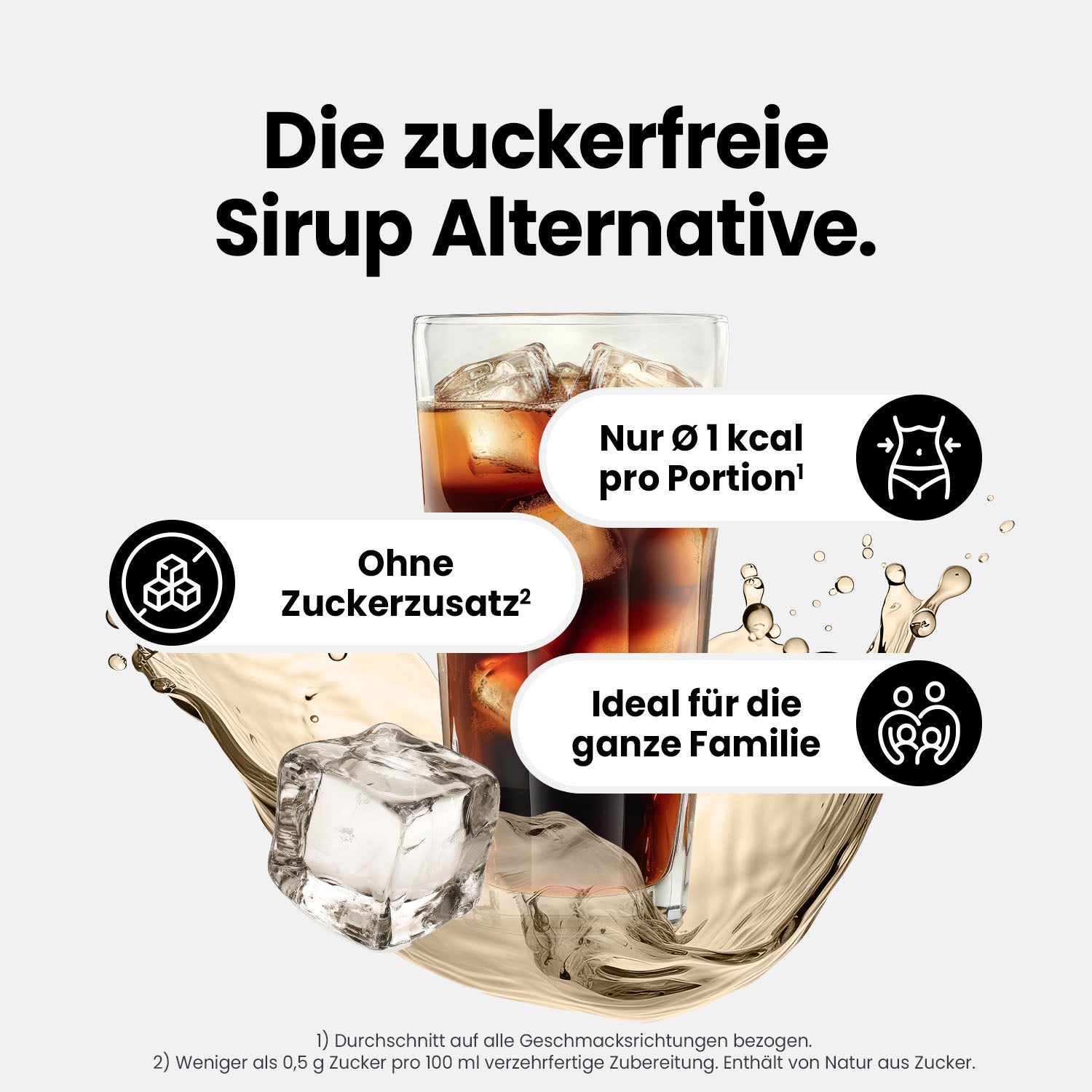 Vital Drink Zerop - Cola - 1000 ml Flasche#geschmack_cola