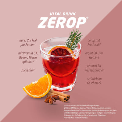 Vital Drink Zerop - Winter Punsch - 1000 ml Flasche#geschmack_winter-punsch