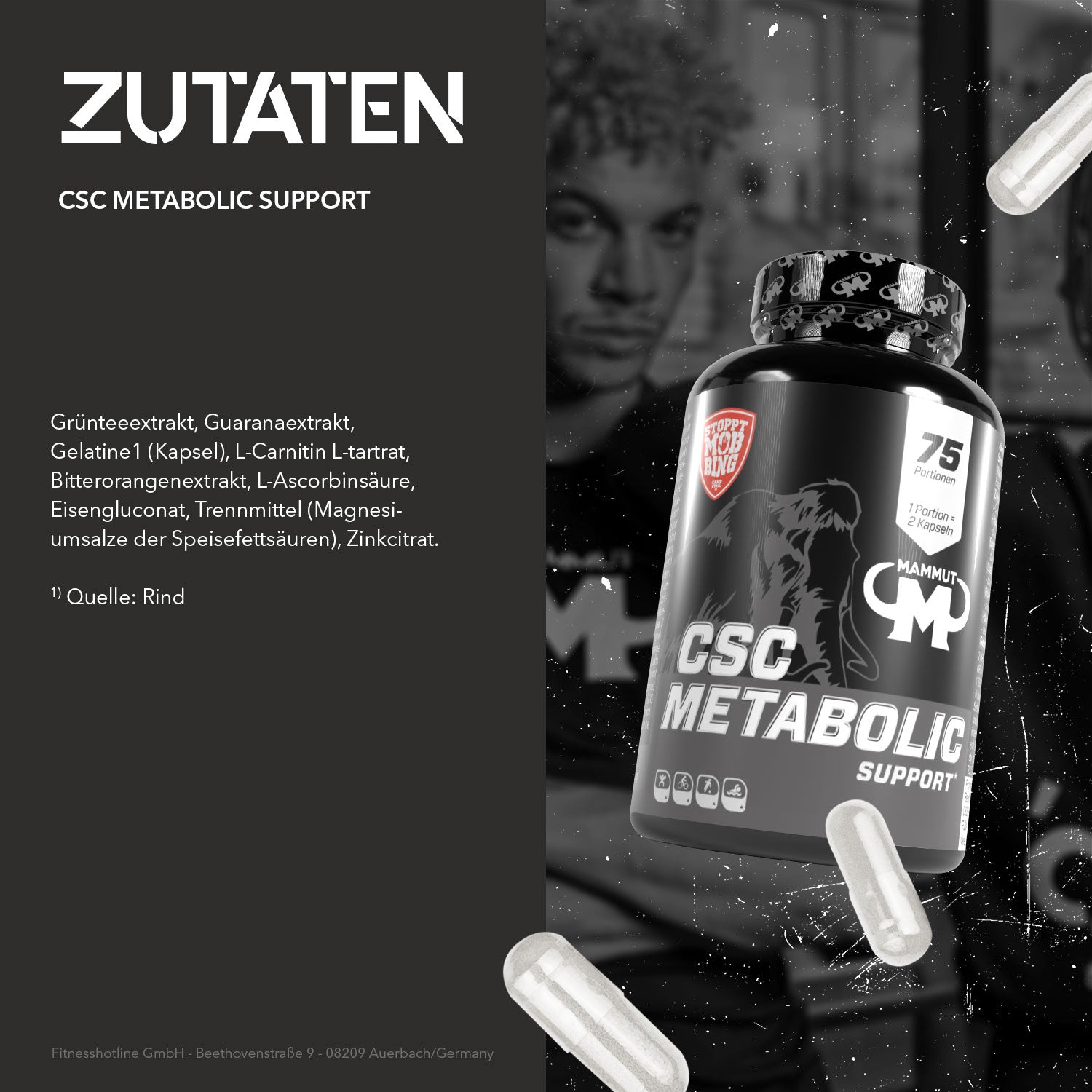 CSC Metabolic Support - 150 Stück/Dose#_