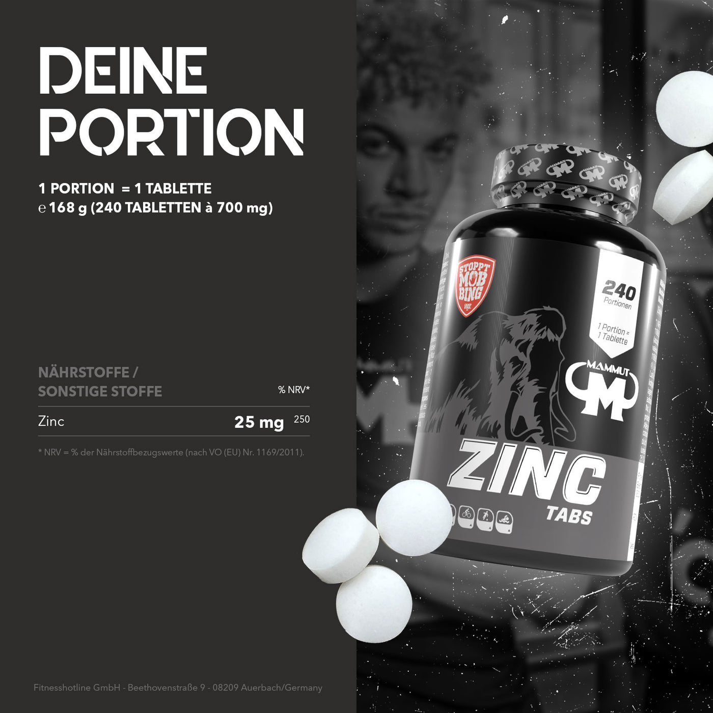 Zinc Tabs - 240 Stück/Dose#_