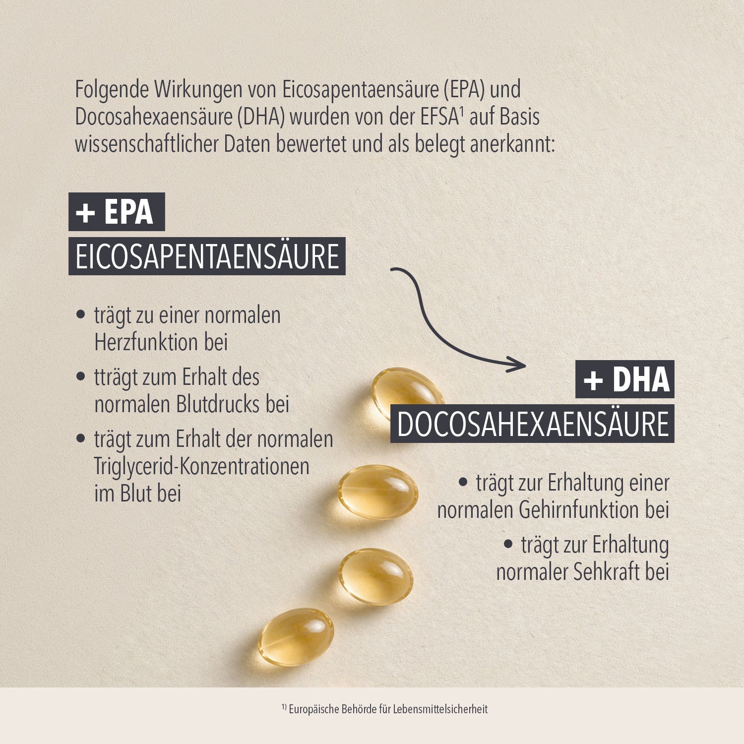 Vital Omega 3 Kapseln - 120 Stück/Dose#_