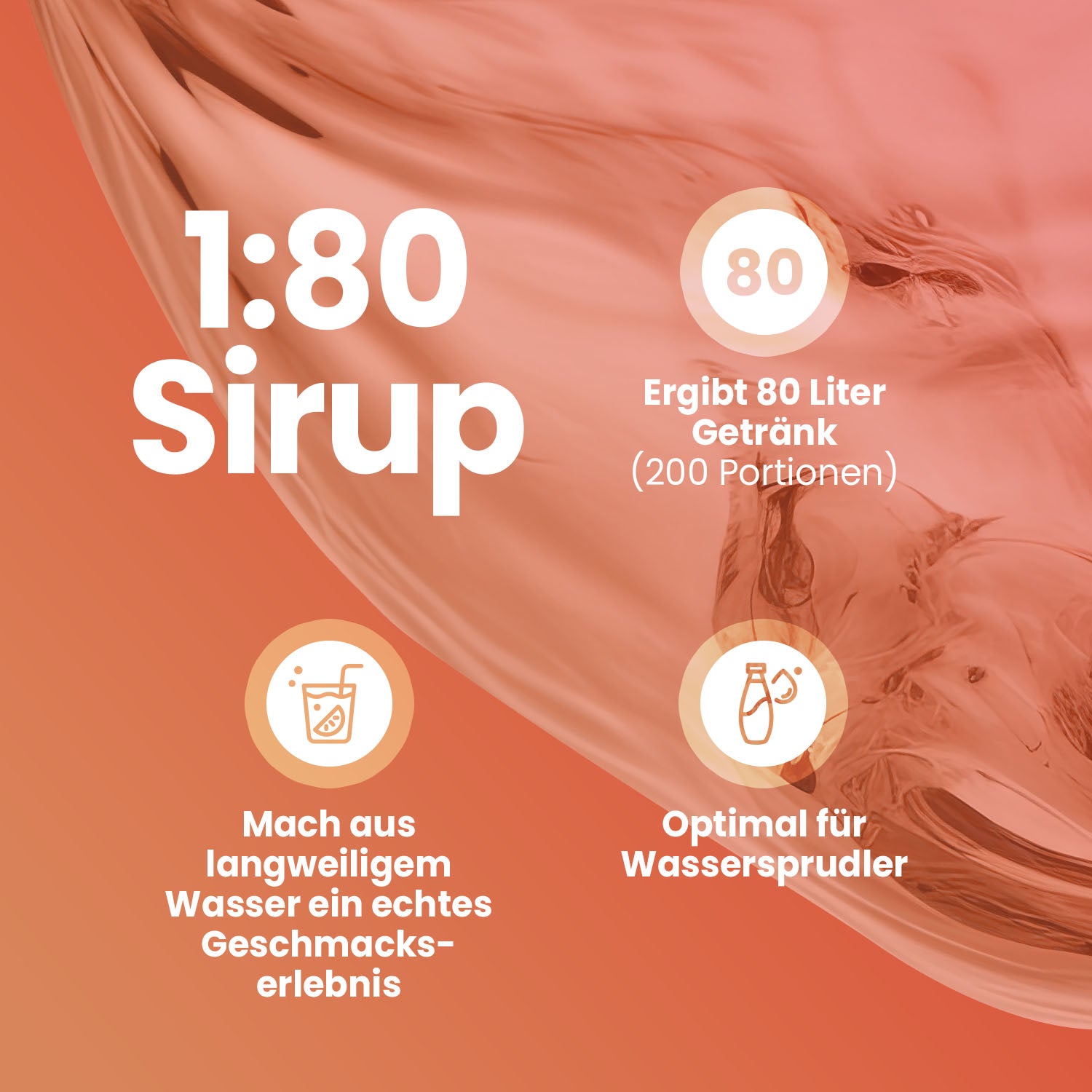 Vital Drink Zerop - Wassermelone - 1000 ml Flasche#geschmack_wassermelone