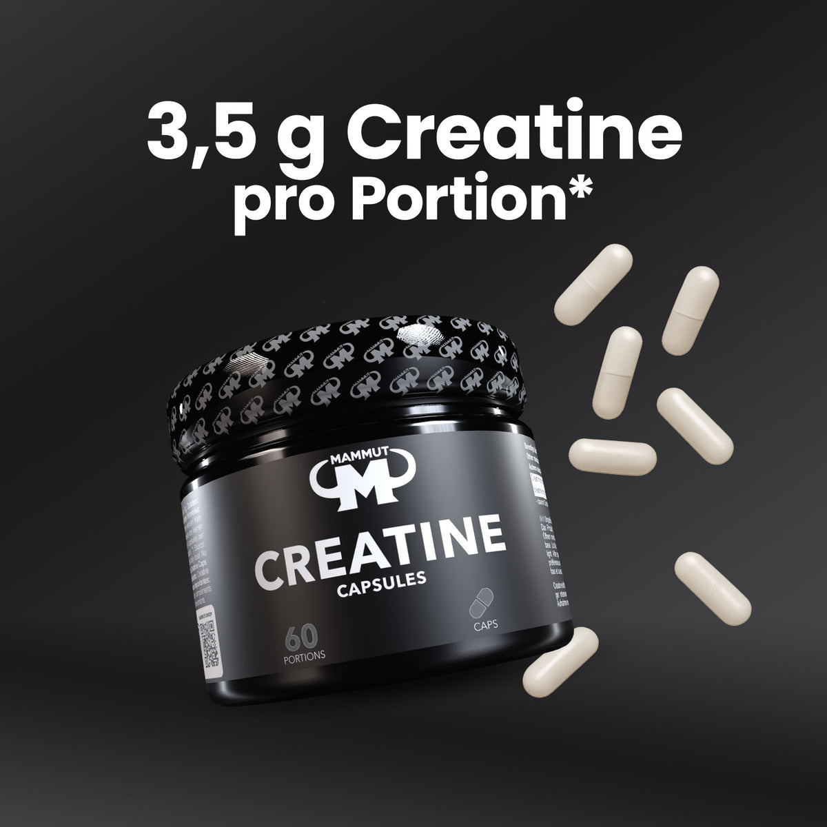 Creatine Caps - 240 Stück/Dose#_
