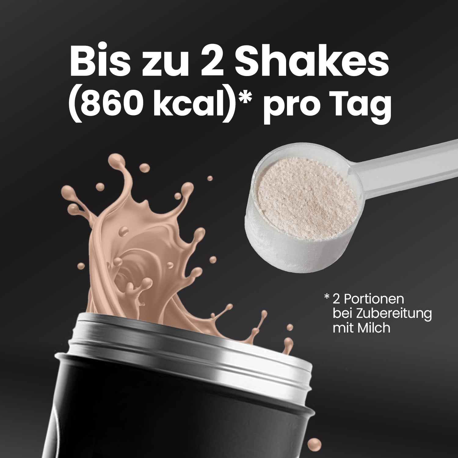 Weight Gainer Crash 5000 - Chocolate - 1400 g Zipp-Beutel#geschmack_schoko