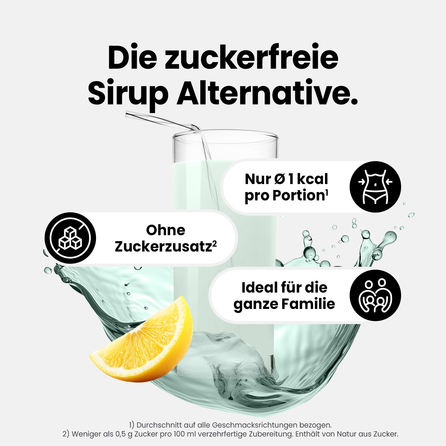 Vital Drink Zerop - Bitter Lemon  - 1 L + Dosierpump#geschmack_bitter-lemon