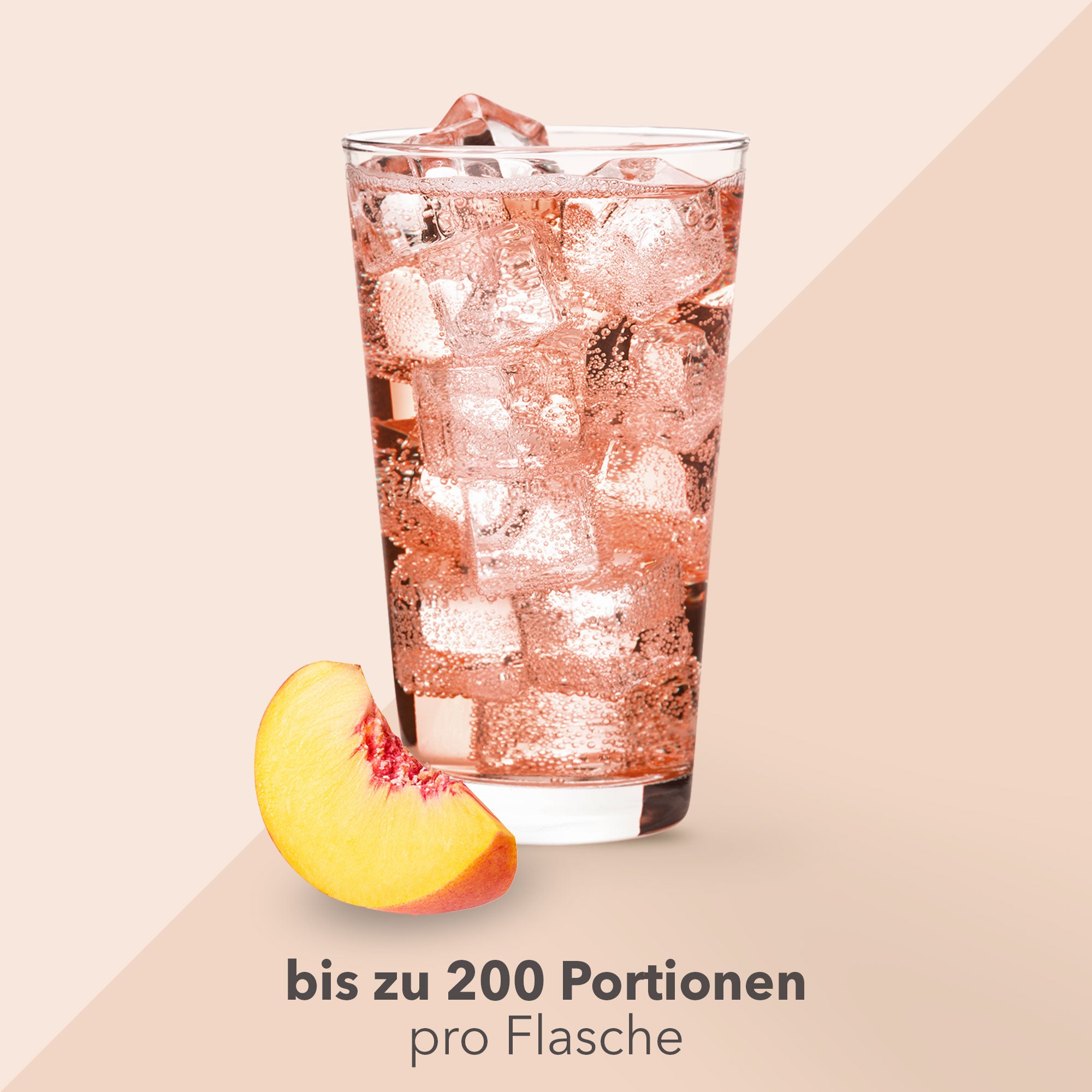 Vital Drink Zerop - Eistee Pfirsich - 1000 ml Flasche#geschmack_eistee-pfirsich