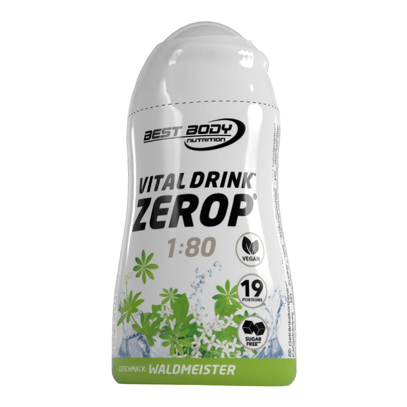 Vital Drink Zerop - Waldmeister - 48 ml Squeeze Flasche