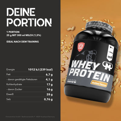 Whey Protein - Salted Peanut - 3000 g Dose#geschmack_salted-peanut