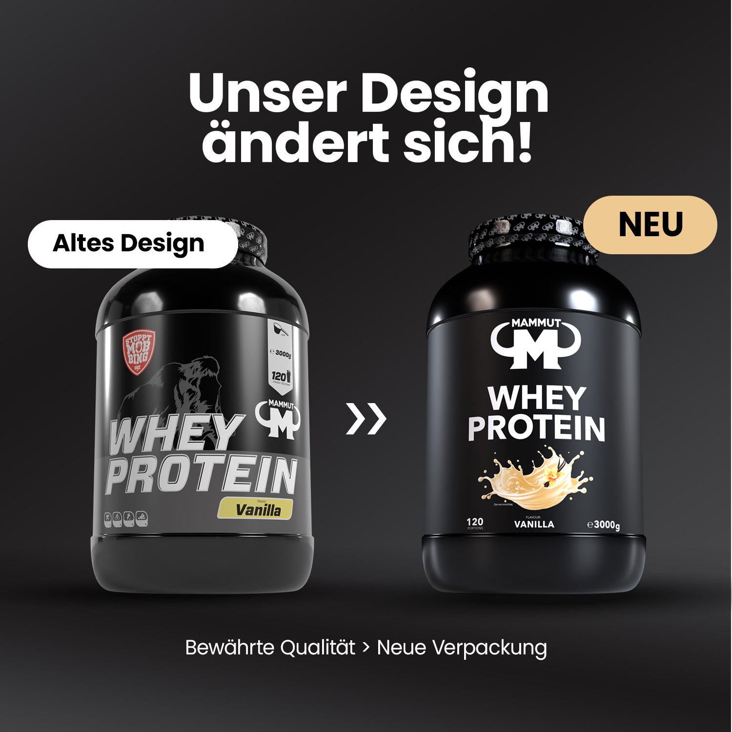 Whey Protein - Vanilla - 3000 g Dose#geschmack_vanilla