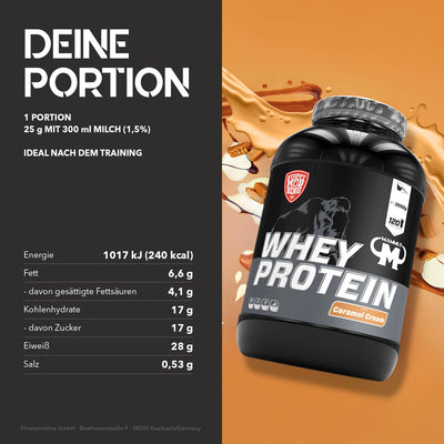 Whey Protein - Caramel Cream - 3000 g Dose#geschmack_caramel-cream