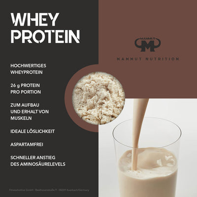 Whey Protein - Brownie - 3000 g Dose#geschmack_brownie