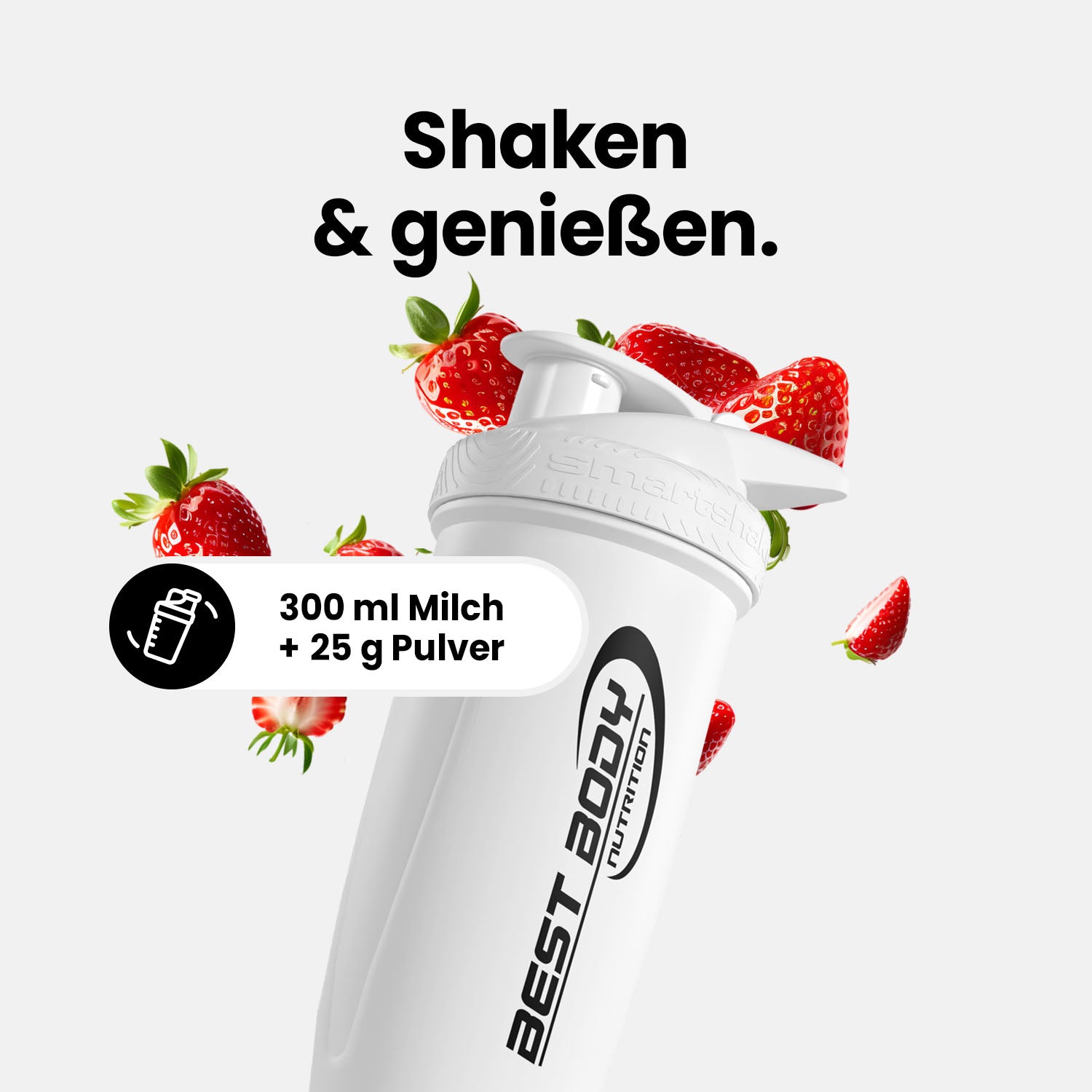 Gourmet Premium Pro Protein - Strawberry Cream - 1000 g Zipp-Beutel#geschmack_strawberry-cream