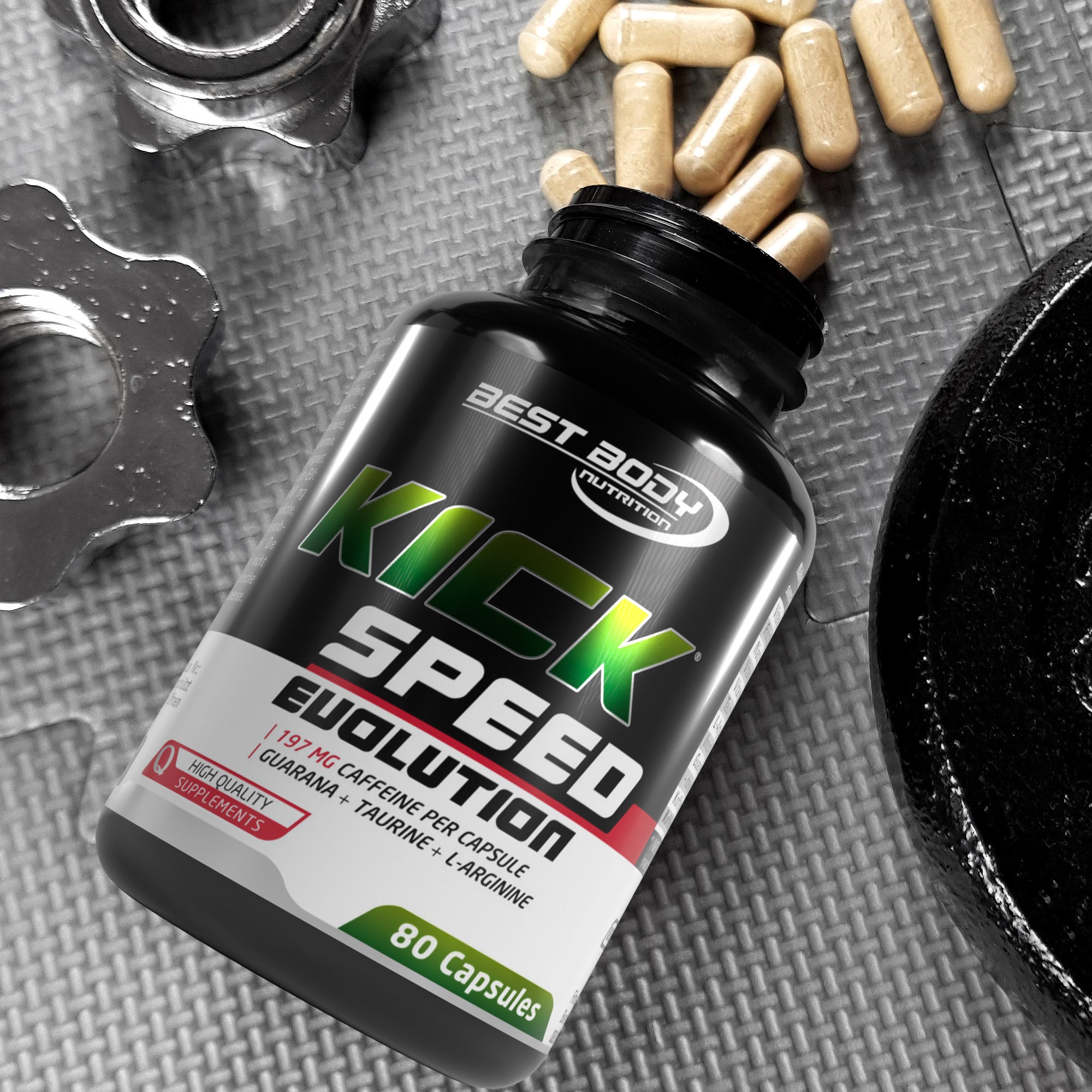 Professional Kick Speed Evolution Caps - 80 Stück/Dose#_