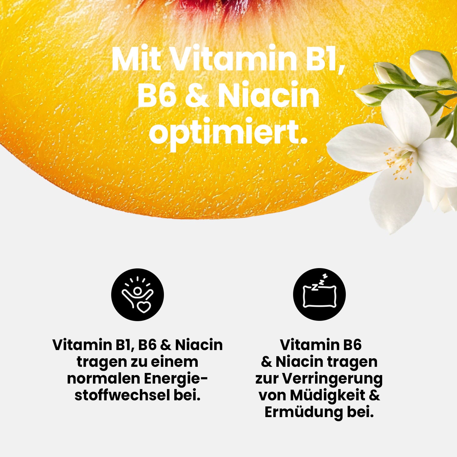 Vital Drink Zerop - Weißer Tee Pfirsich - 1000 ml Flasche#geschmack_wei-er-tee-pfirsich