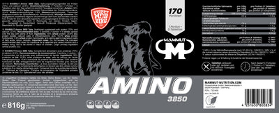 Amino 3850 Tabs - 850 Stück/Dose#_