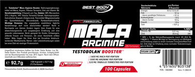 Professional Maca Arginine Testobolan Booster - 100 Stück/Dose#_
