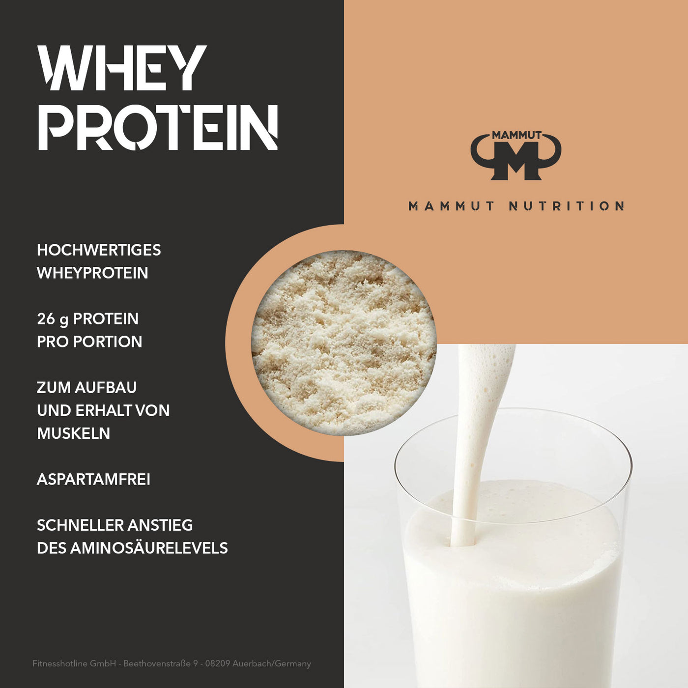 Whey Protein - Snickerdoodle - 1000 g Zipp-Beutel#geschmack_snickerdoodle