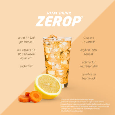 Vital Drink Zerop - ACE - 1000 ml Flasche#geschmack_ace