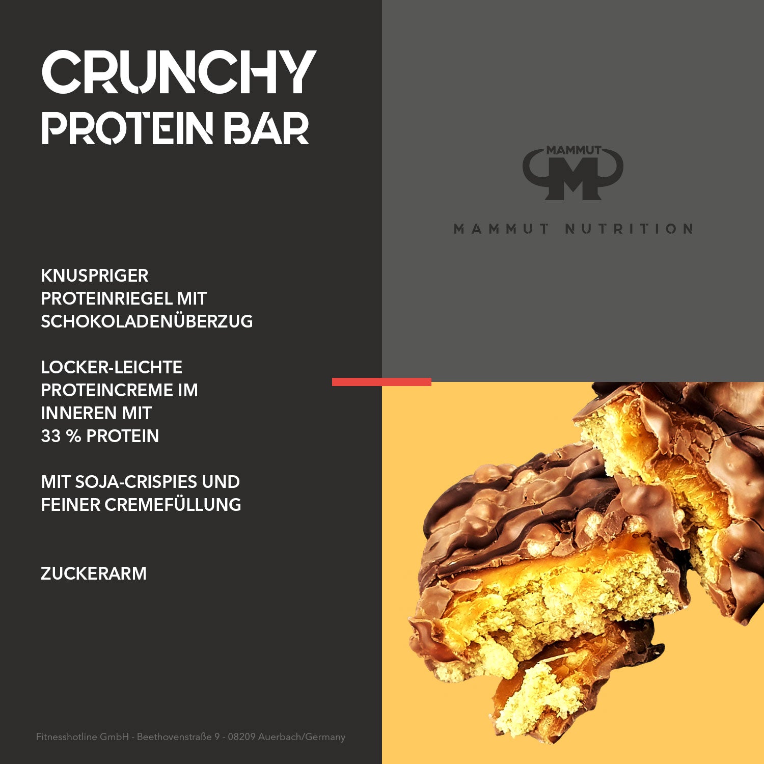 Crunchy Protein Bar - Salty Peanut - 45 g Riegel#geschmack_salty-peanut