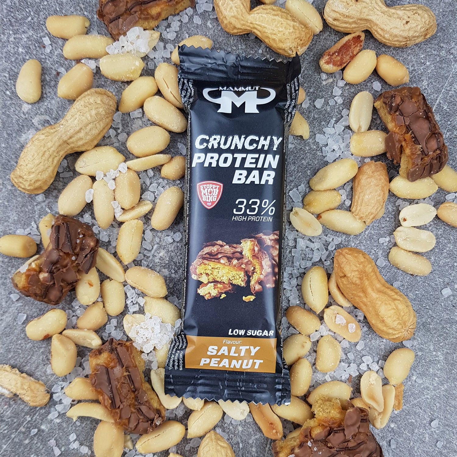 Crunchy Protein Bar - Salty Peanut - 45 g Riegel#geschmack_salty-peanut