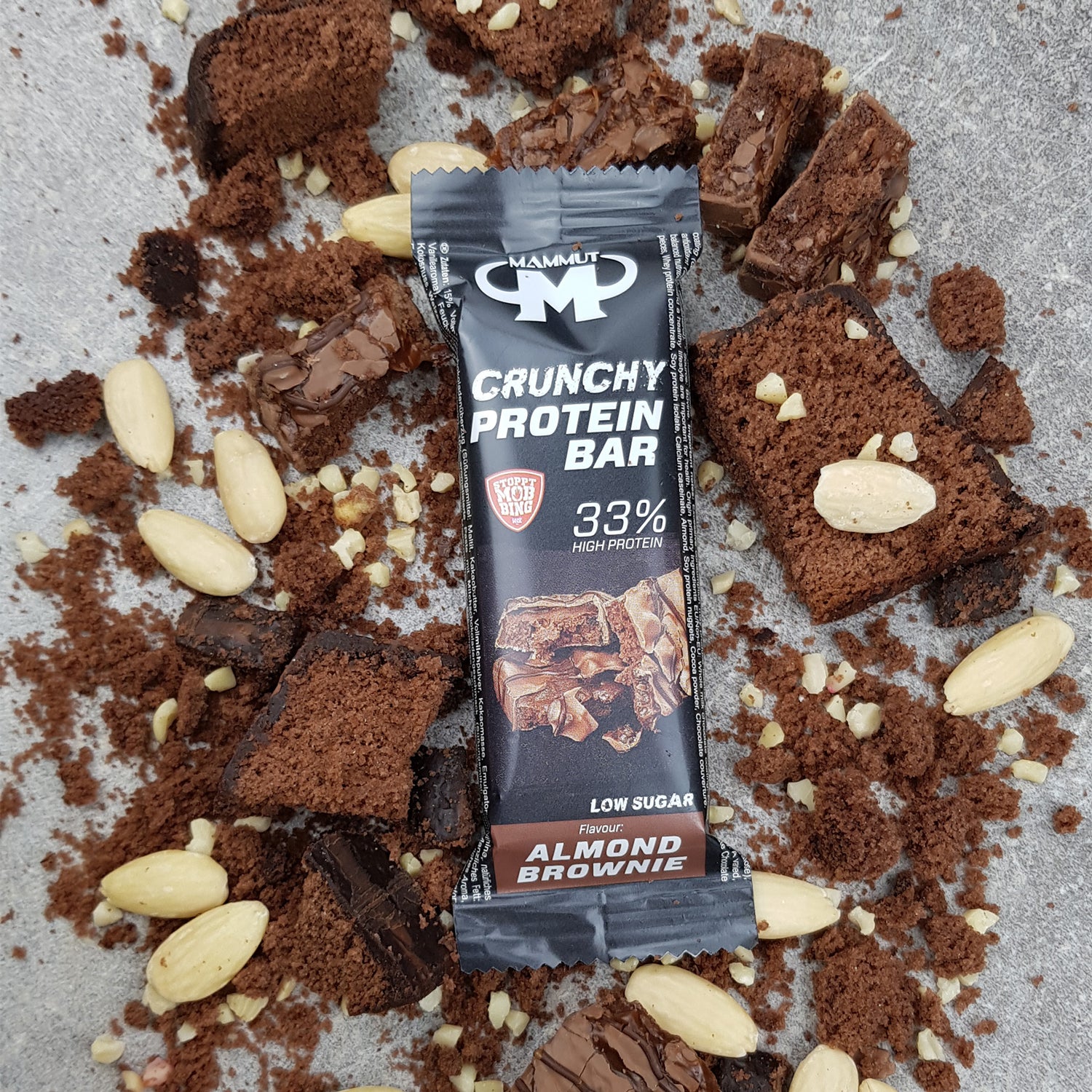 Crunchy Protein Bar - Almond Brownie - 45 g Riegel#geschmack_almond-brownie