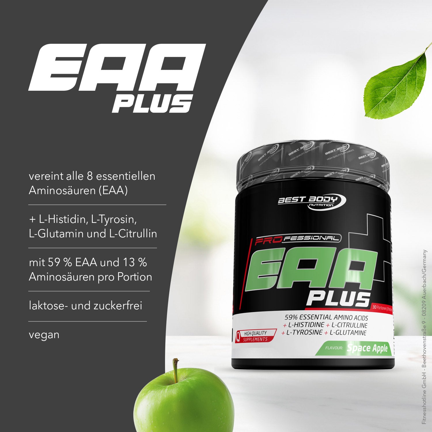 Professional EAA Plus - Space Apple - 450 g Dose#geschmack_space-apple