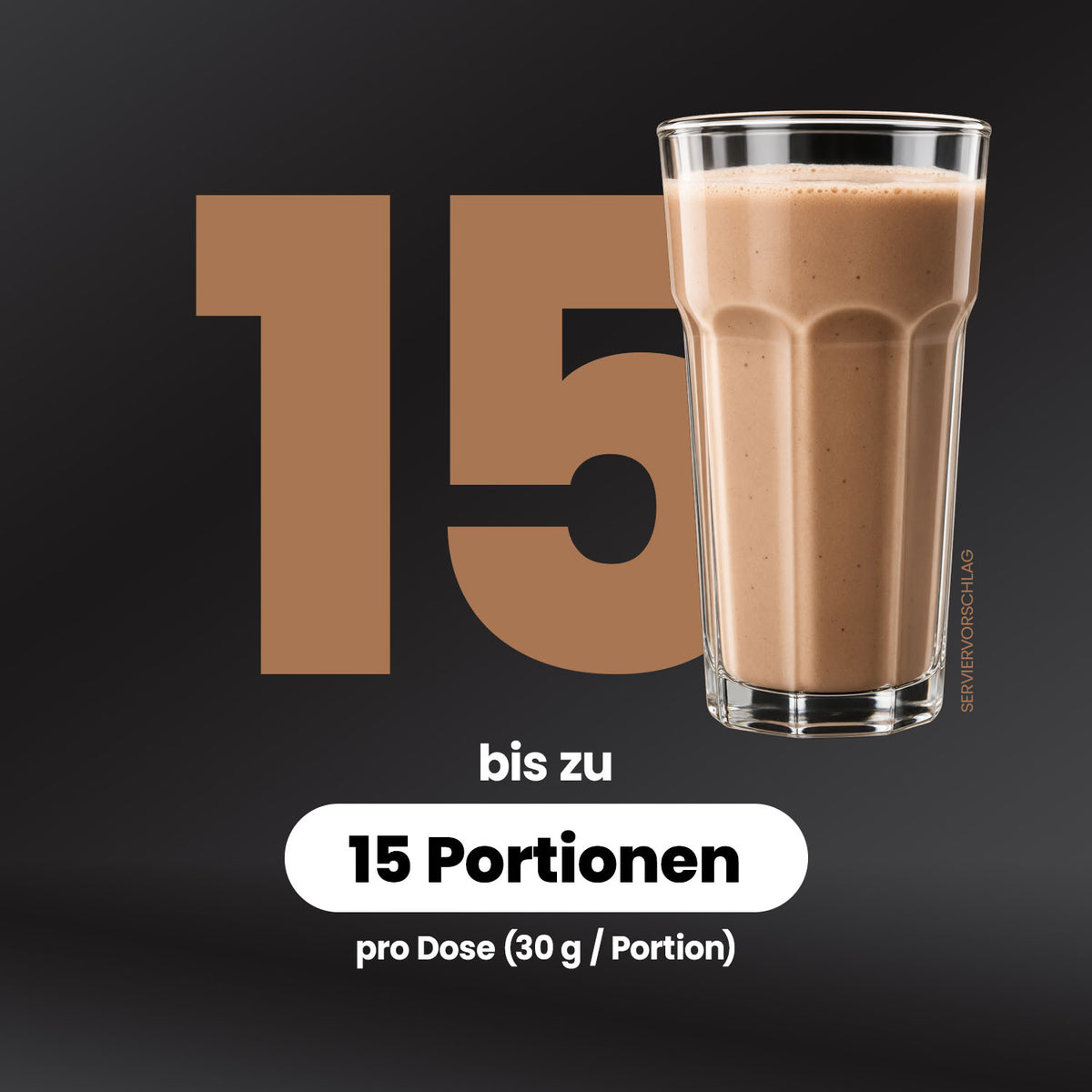 Vegan Protein - Nougat - 460 g Dose#geschmack_nougat