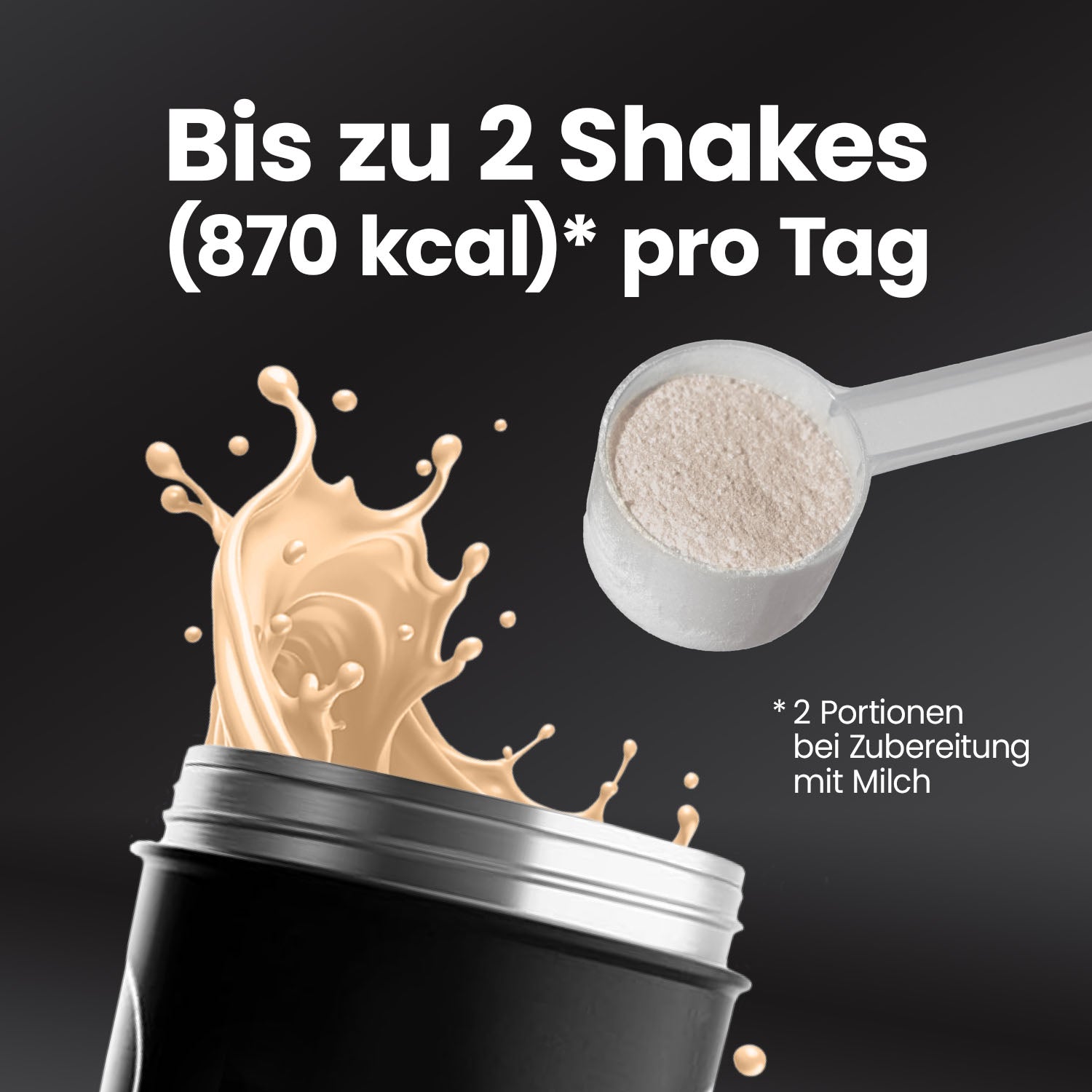 Weight Gainer Crash 5000 - Vanilla - 1400 g Zipp-Beutel#geschmack_vanille