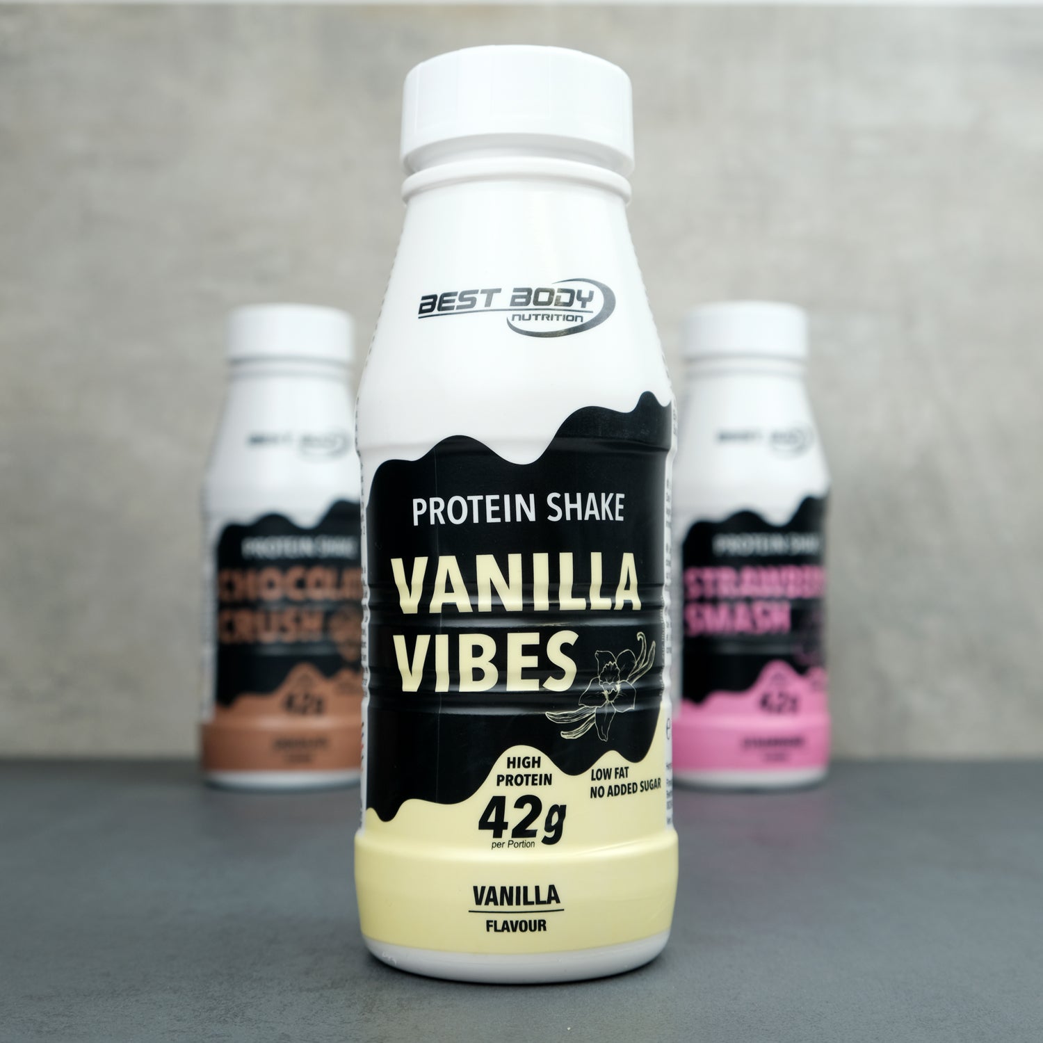 Protein Shake - RTD - Vanilla Vibes - 500 ml PET Flasche#geschmack_vanilla-vibes