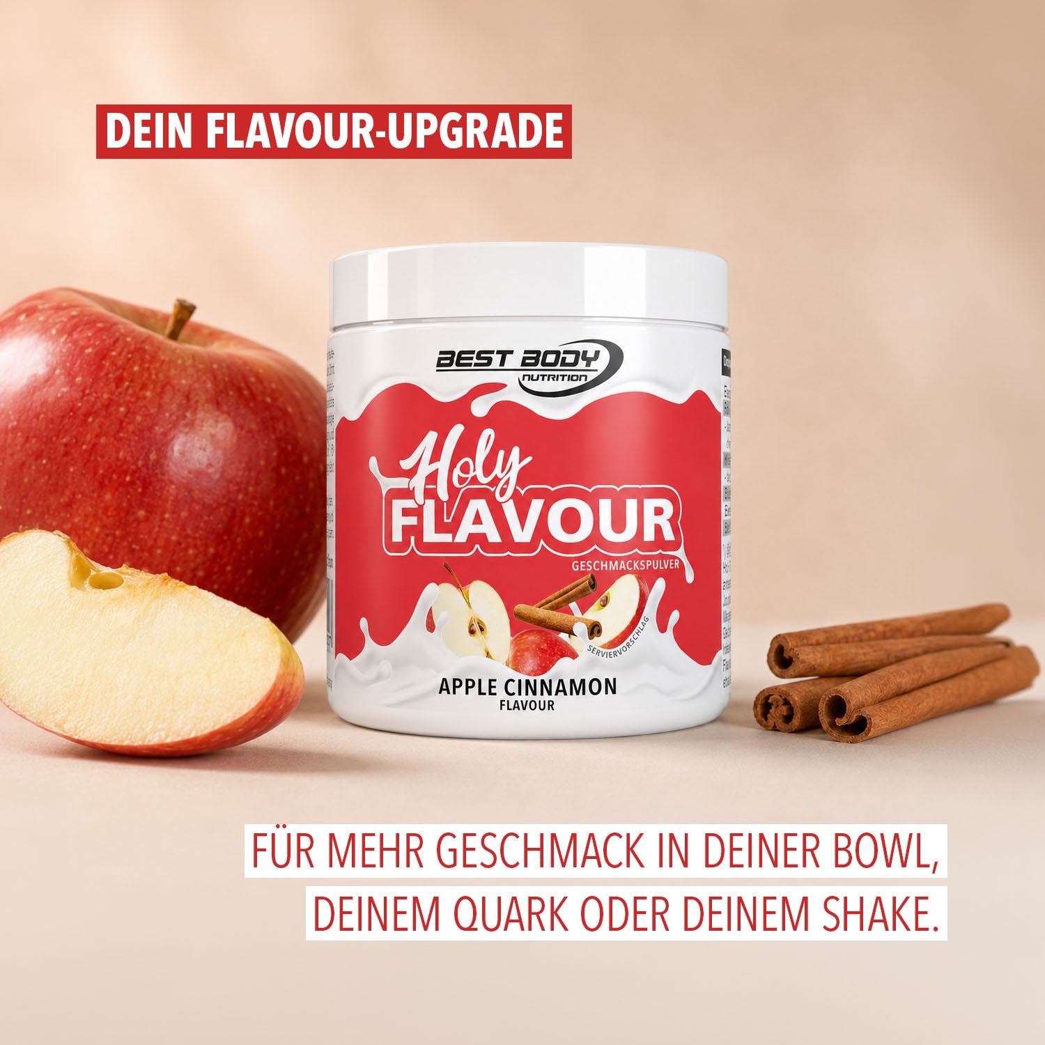 Holy Flavour - Geschmackspulver - Apple Cinnamon - 90 g Dose#geschmack_apple-cinnamon