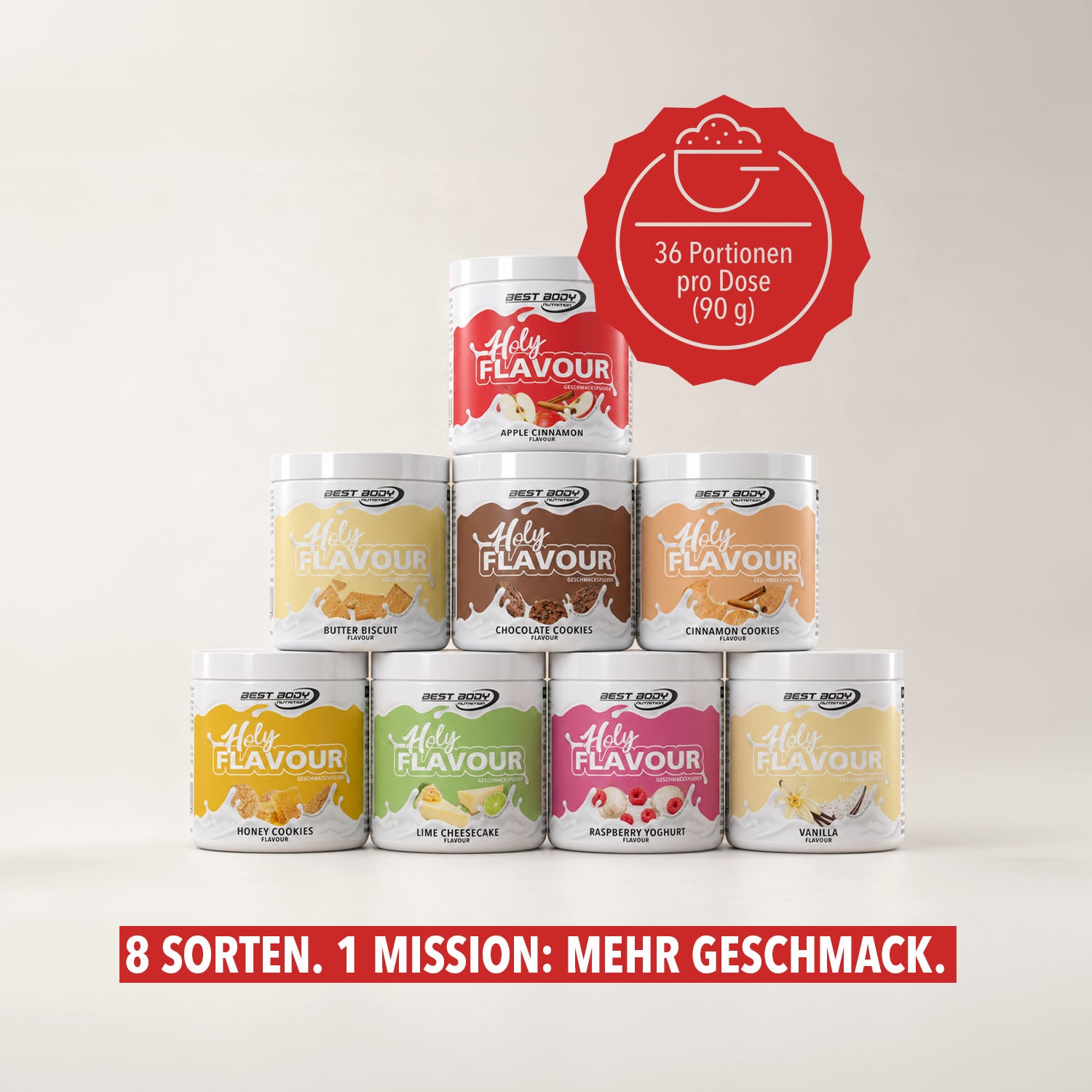 Holy Flavour - Geschmackspulver - Apple Cinnamon - 90 g Dose#geschmack_apple-cinnamon