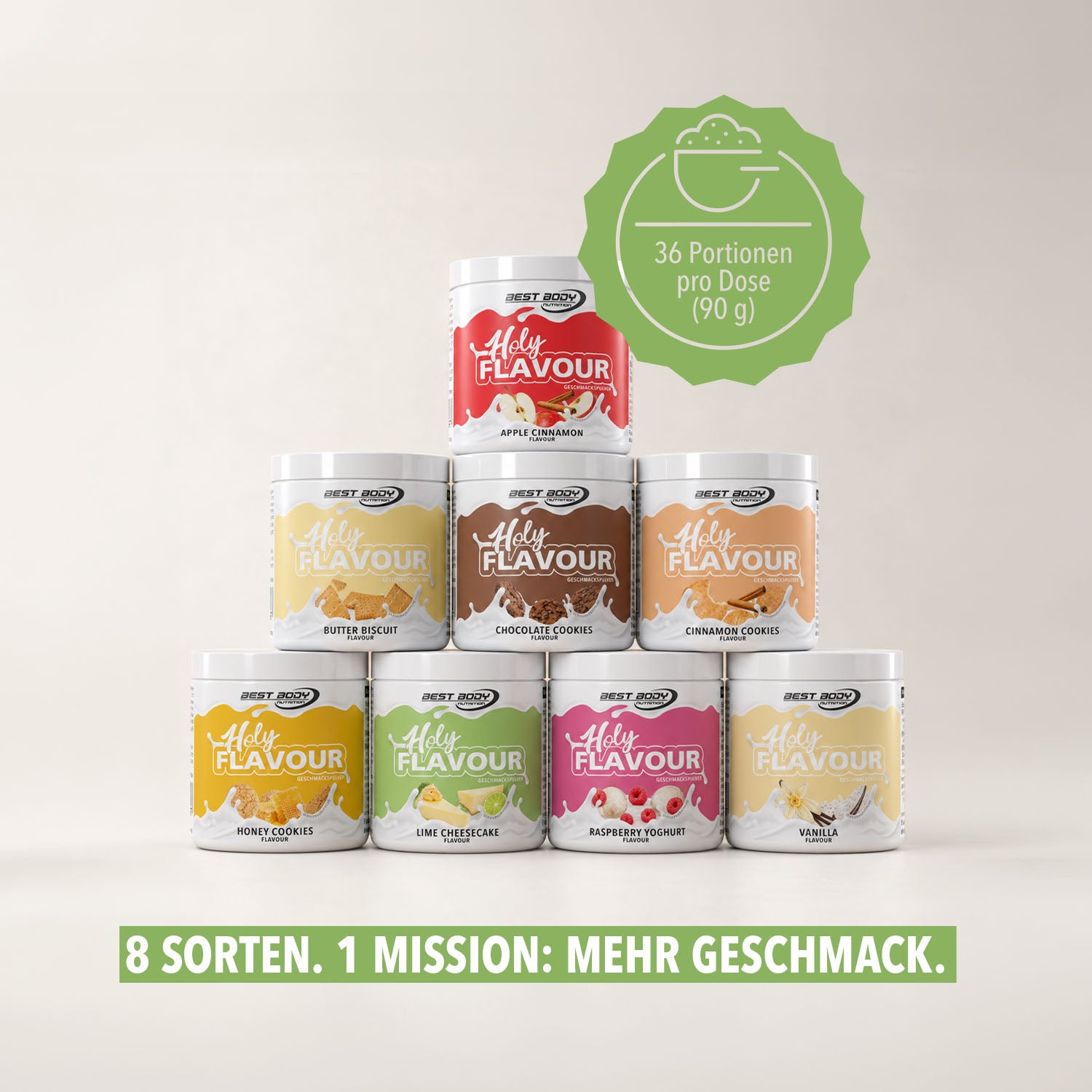 Holy Flavour - Geschmackspulver - Lime Cheesecake - 90 g Dose#geschmack_lime-cheescake
