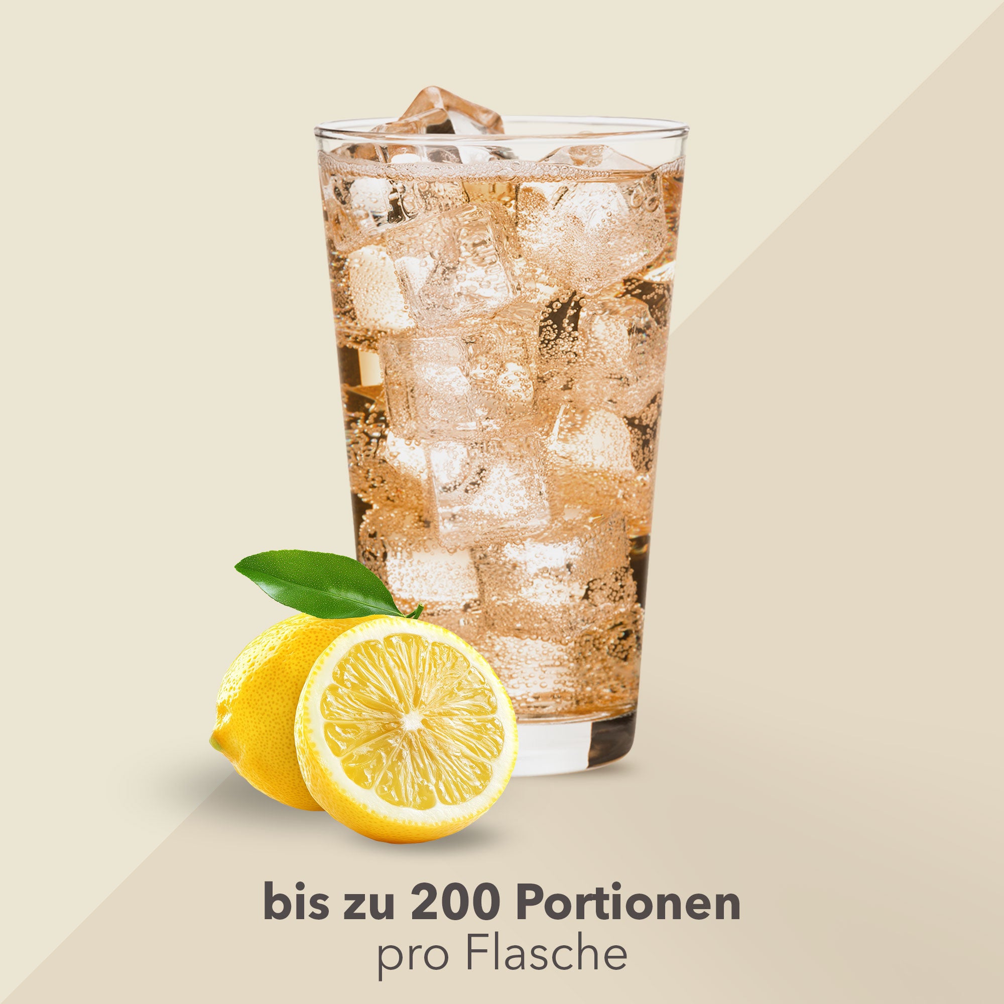 Vital Drink Zerop - Eistee Zitrone - 1000 ml Flasche#geschmack_eistee-zitrone