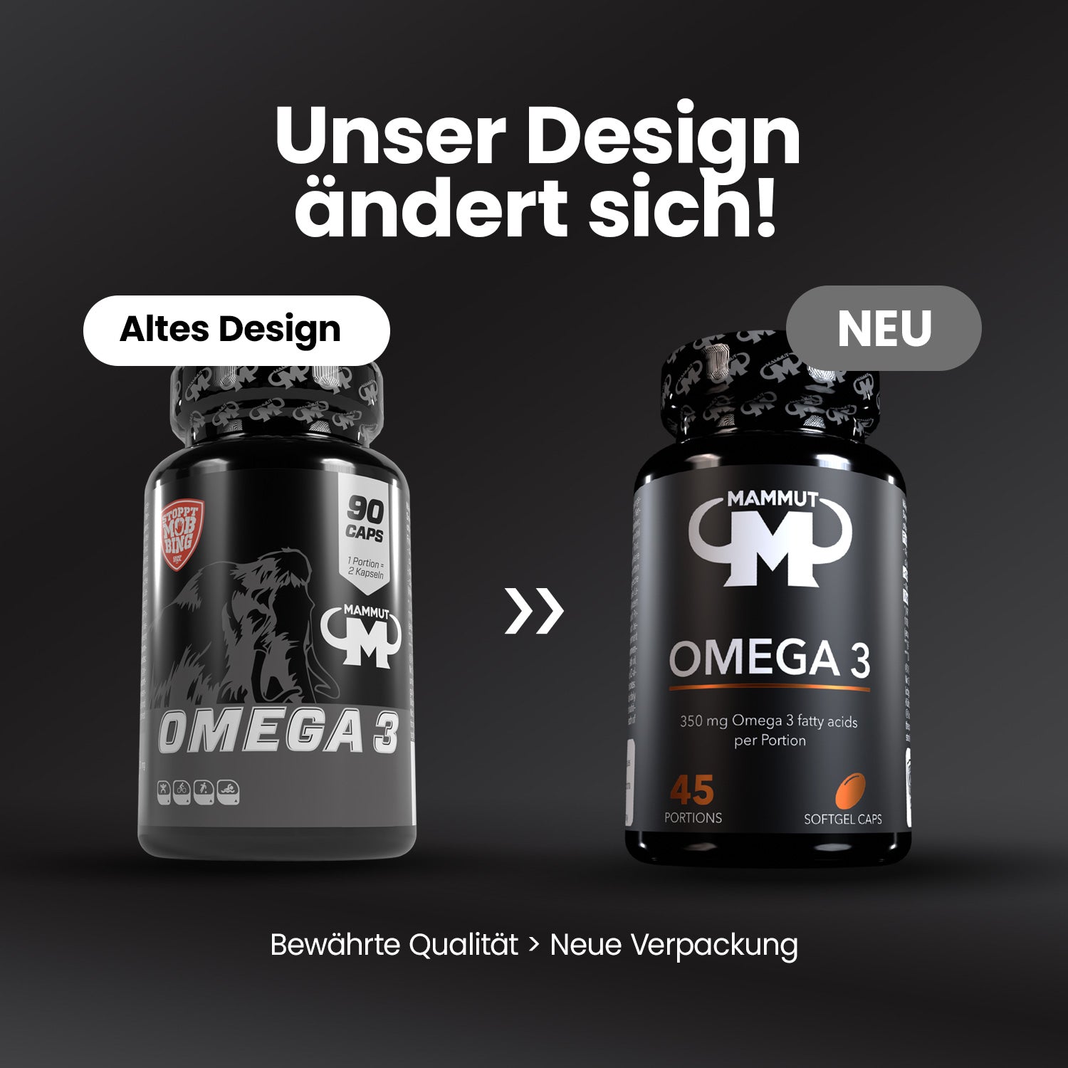 Omega 3 Caps - 90 Stück/Dose#_