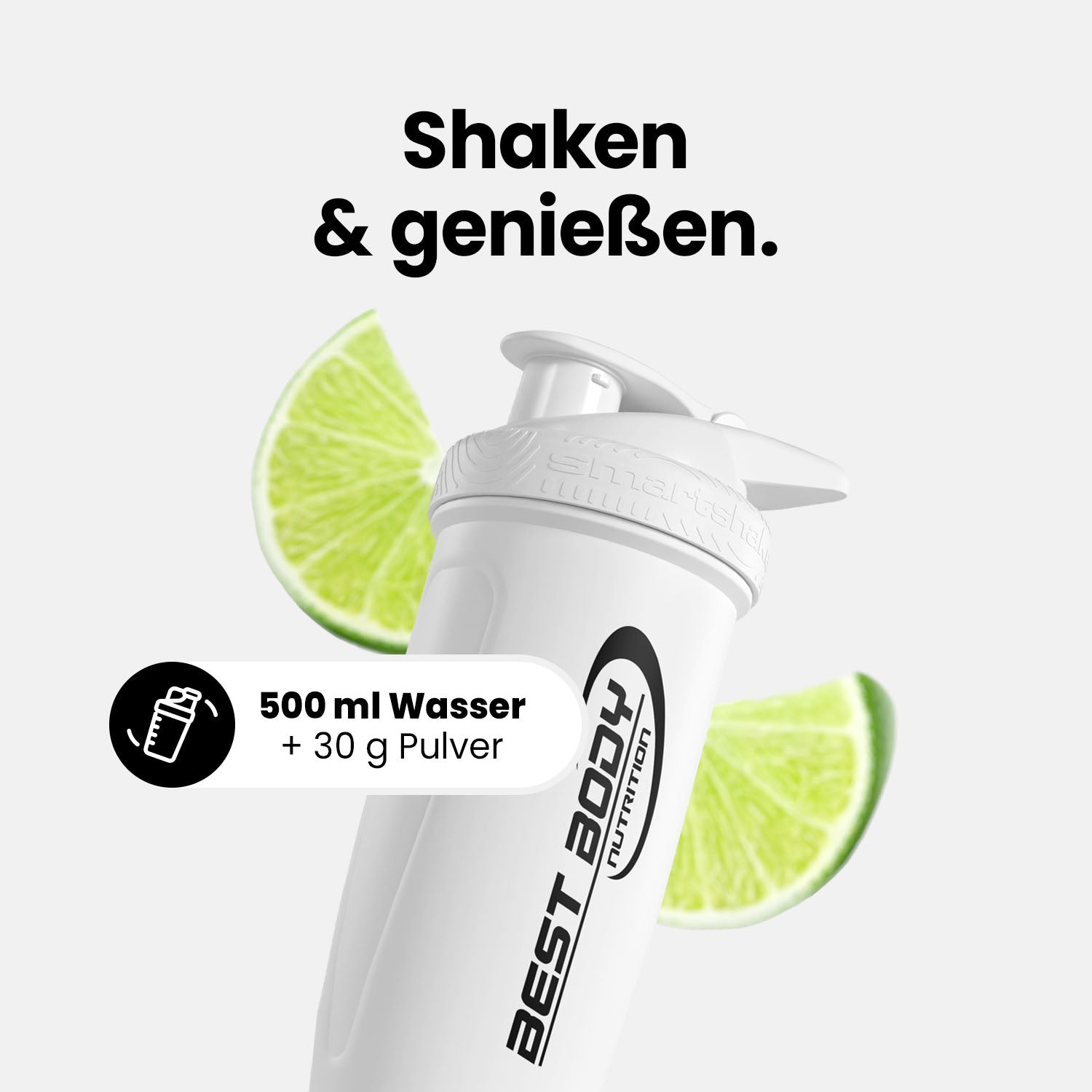 Clear Water Whey Isolate + Hydrolysate - Lime & Mint - 450 g Dose#geschmack_lime-mint