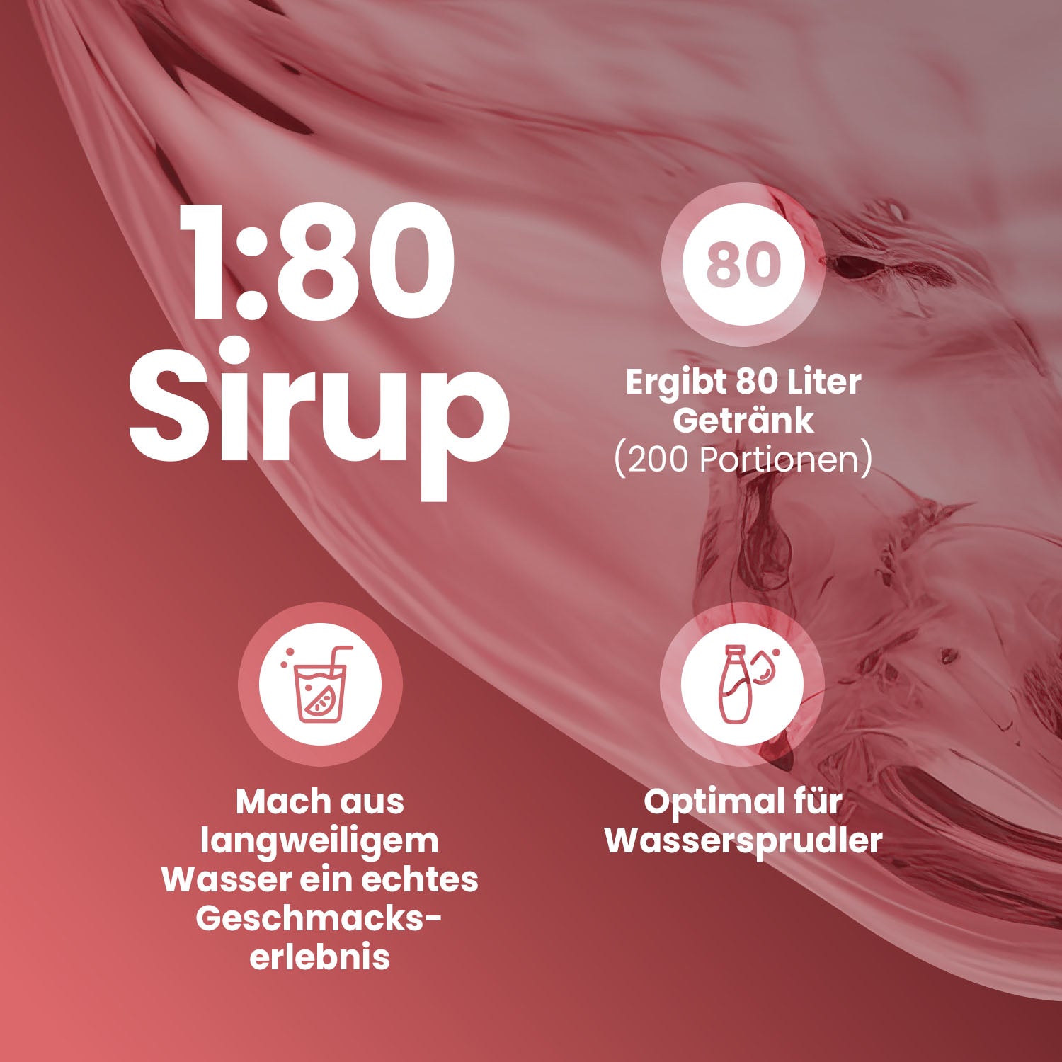 Vital Drink Zerop - Waldfrucht - 1000 ml Flasche#geschmack_waldfrucht