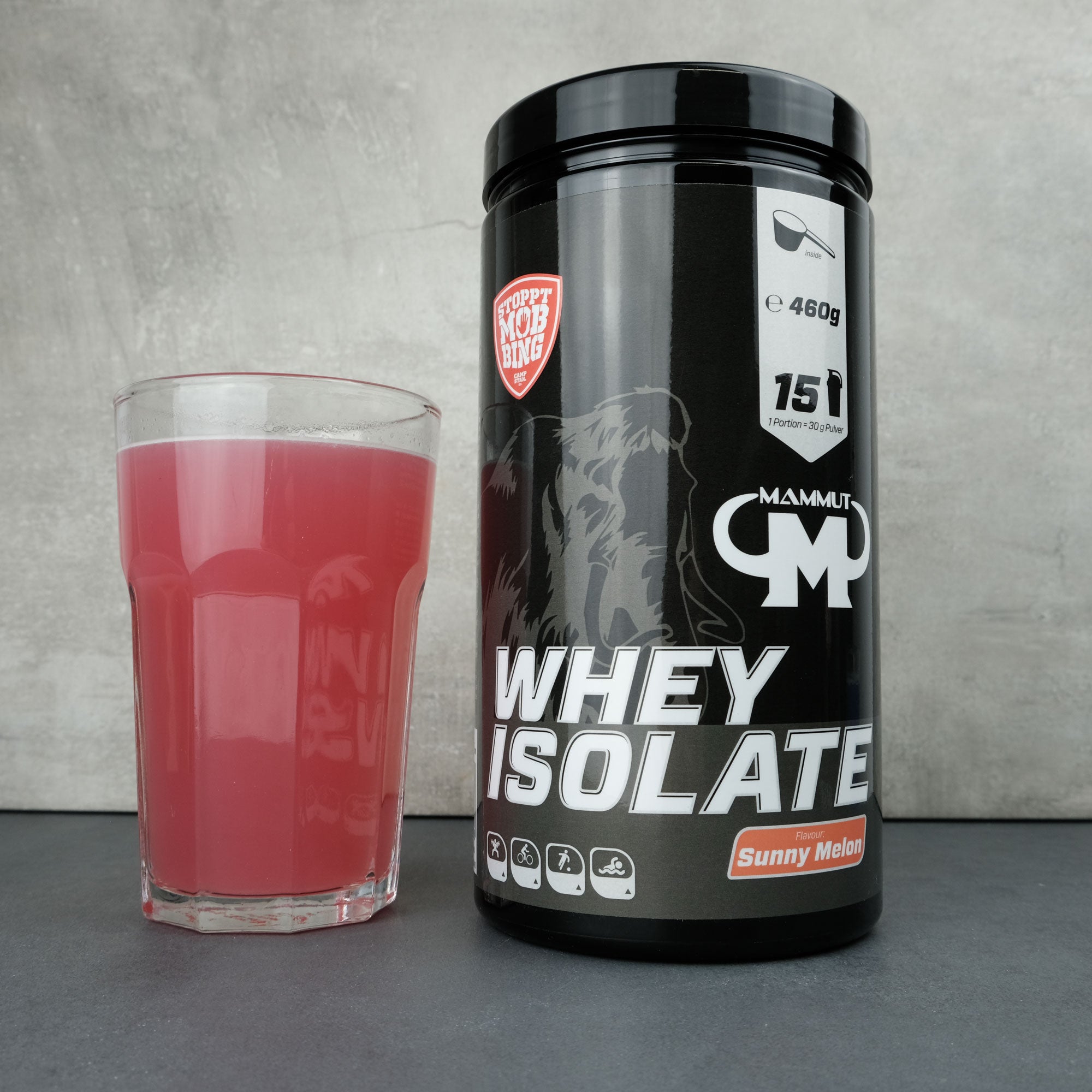 Whey Isolate - Sunny Melon - 460 g Dose#geschmack_sunny-melon