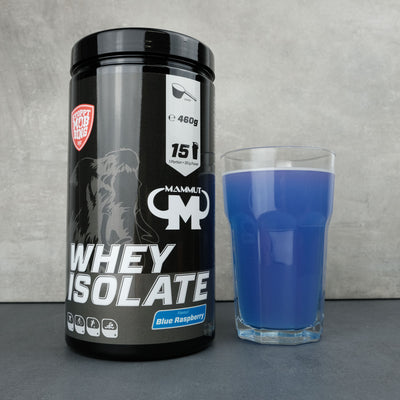 Whey Isolate - Blue Raspberry - 460 g Dose#geschmack_blue-raspberry